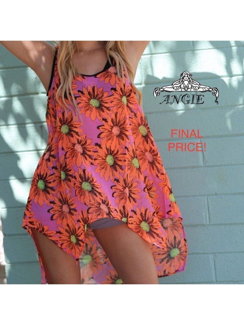 PRICE IS FIRM! BRAND NEW Angie Sleeveless Hi-Lo Tank Tops